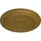 Ekena Millwork Alexandria Rope Ceiling Medallion (Fits Canopies up to 4 5/8"), 19 5/8"OD x 1 1/2"P, Gold CM18ALGLS - alternate 2